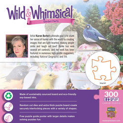 Wild & Whimsical - Garden Party 300 Piece EZ Grip Jigsaw Puzzle (ONLINE ORDER ONLY)