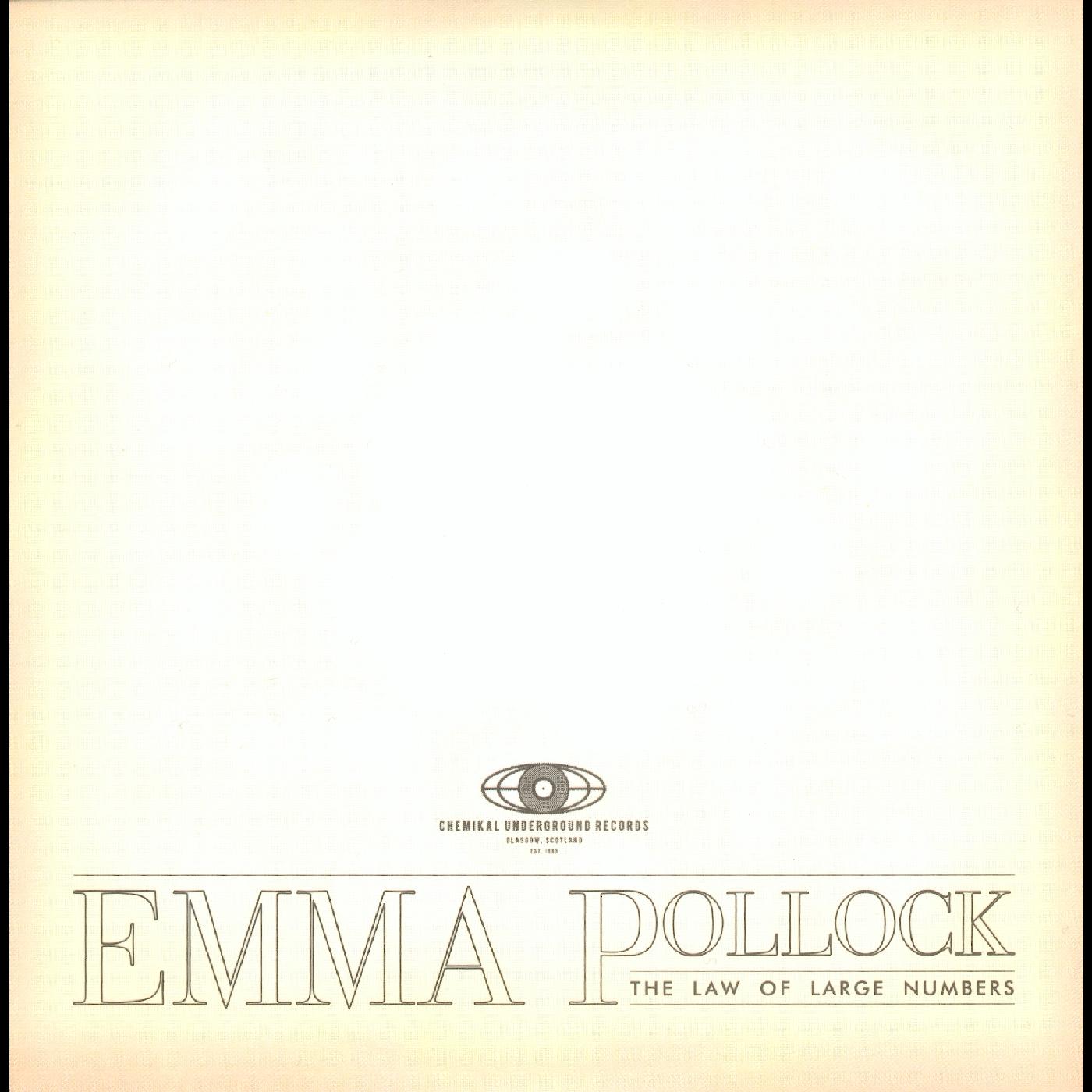 Emma Pollock - The Law Of Large Numbers [CD] (ONLINE ORDER ONLY)