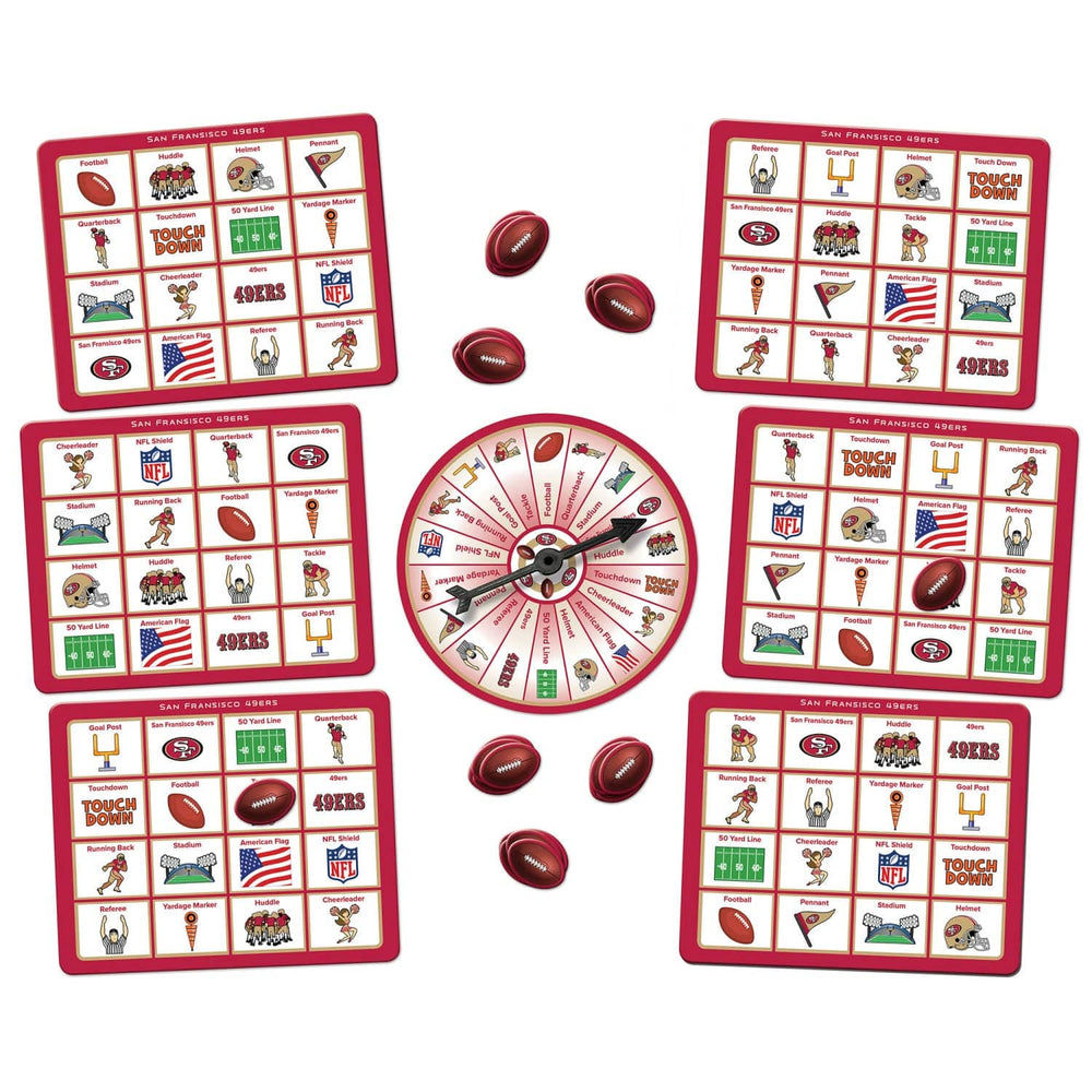 San Francisco 49ers Bingo Game (ONLINE ORDER ONLY)