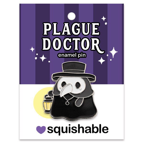 Squishable Plague Doctor Enamel Pin (ONLINE ORDER ONLY)