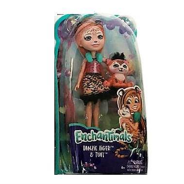 Enchantimals 6" Doll - Tanzie Tiger & Tuft (ONLINE ORDER ONLY)