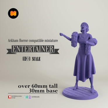 Arkham Compatible Investigator: The Entertainer (Marie Lambeau) (Online Order Only)