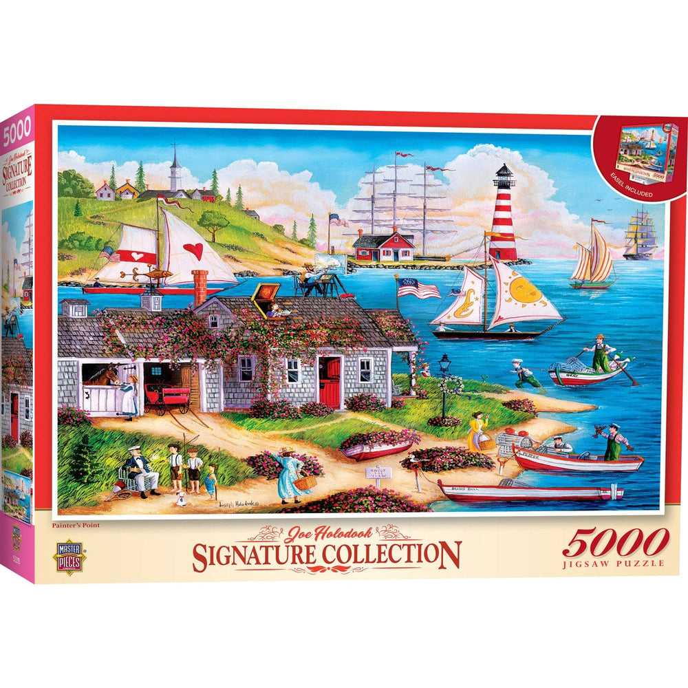 Signature Collection - Painter's Point 5000 Piece Jigsaw Puzzle (ONLINE ORDER ONLY)