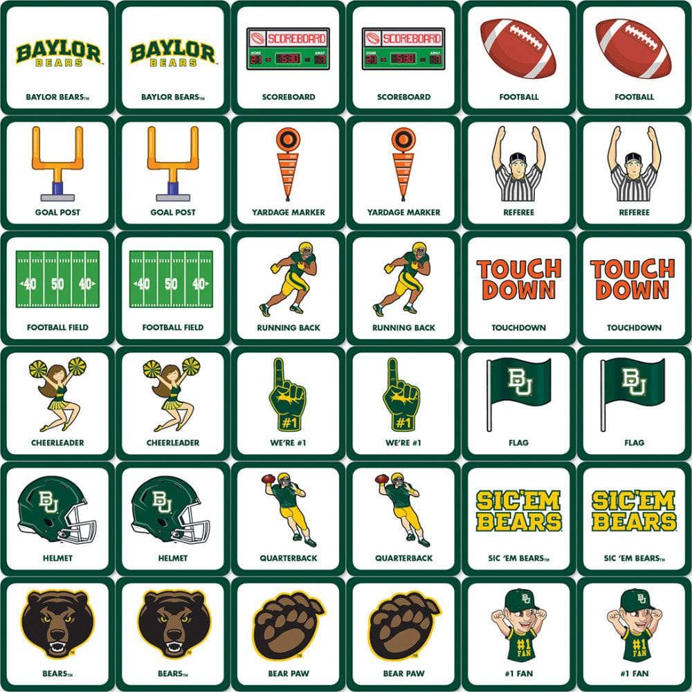 Baylor Bears Matching Game (ONLINE ORDER ONLY)