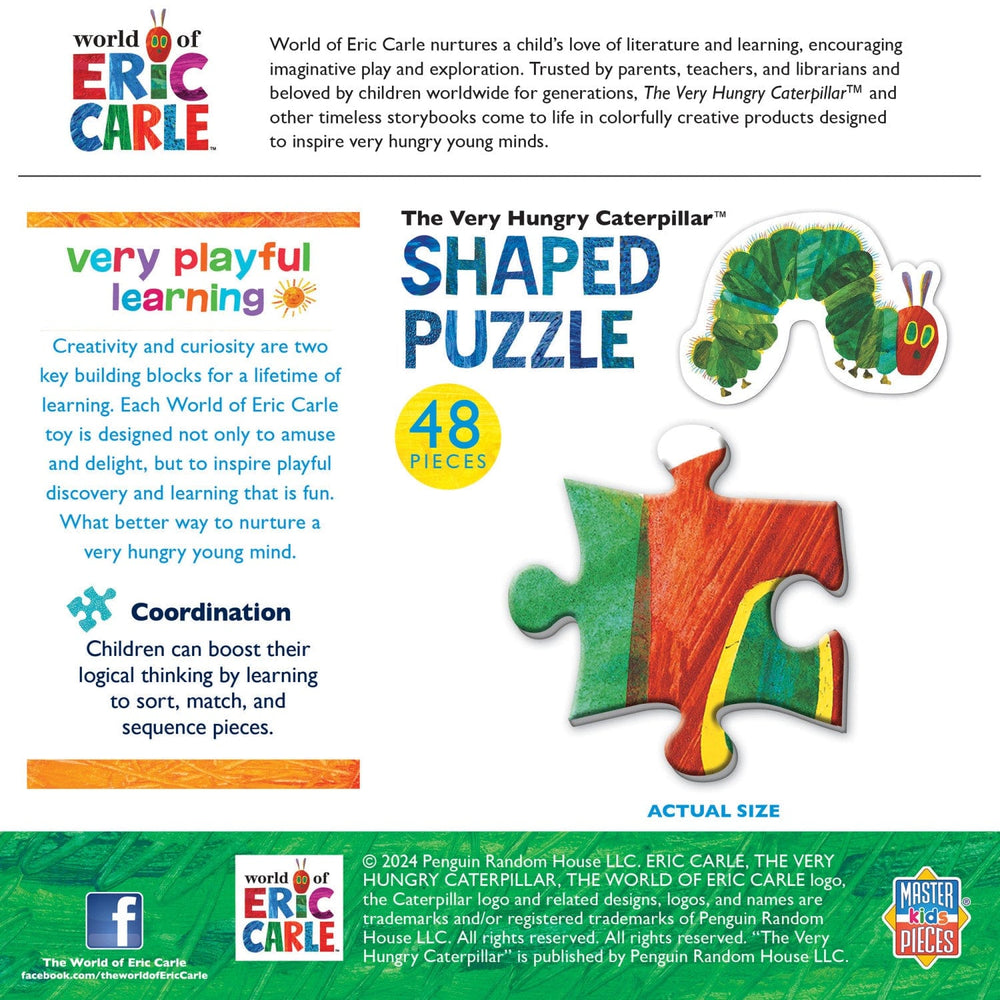 Eric Carle - The Very Hungry Caterpillar 48 Piece Shaped Puzzle (ONLINE ORDER ONLY)