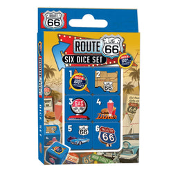 Route 66 - 100th Anniversary - 6-Piece Dice Set