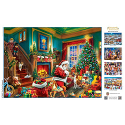 Season's Greetings - The Santa Stakeout 1000 Piece Jigsaw Puzzle