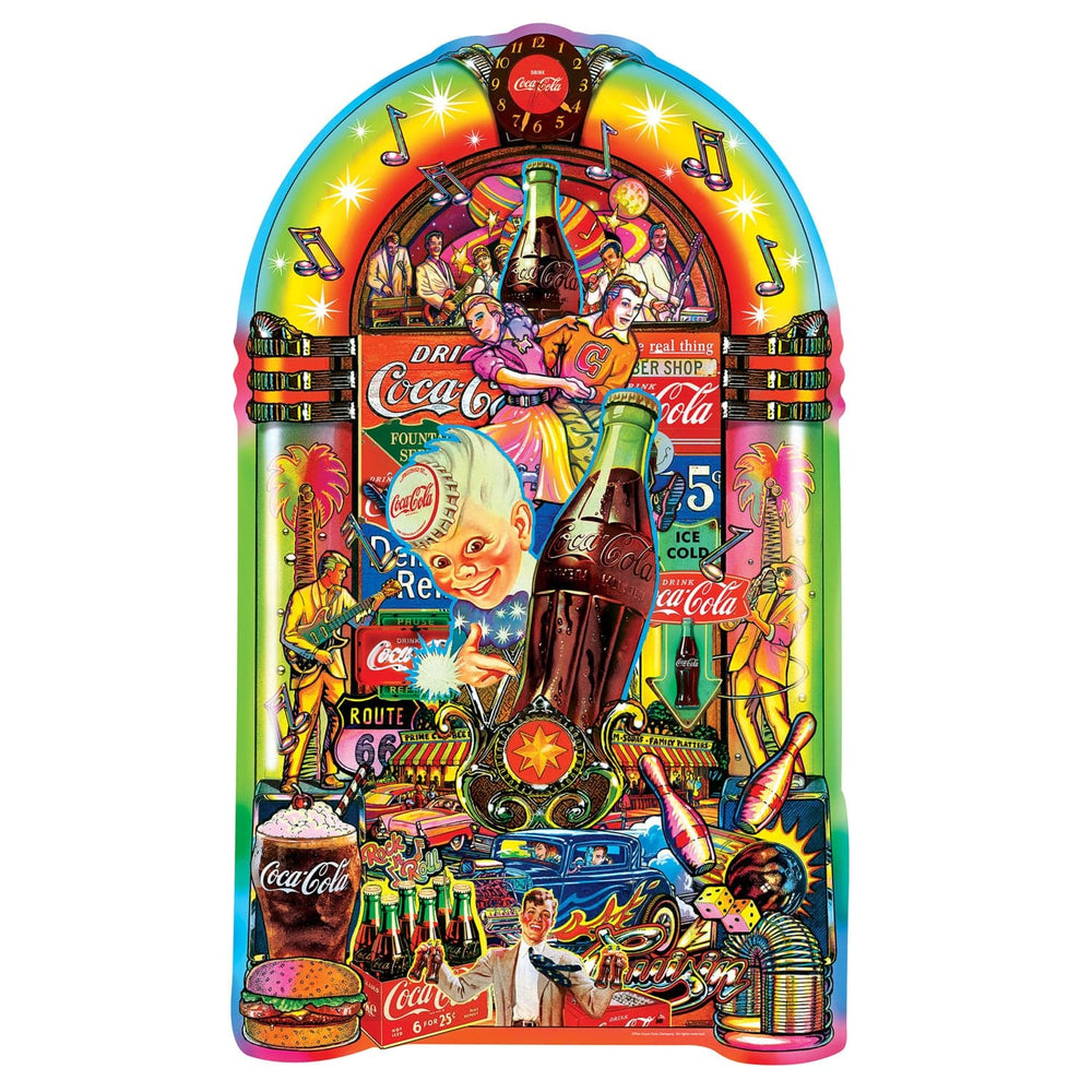 Coca-Cola Jukebox 1000 Piece Shaped Jigsaw Puzzle (ONLINE ORDER ONLY)