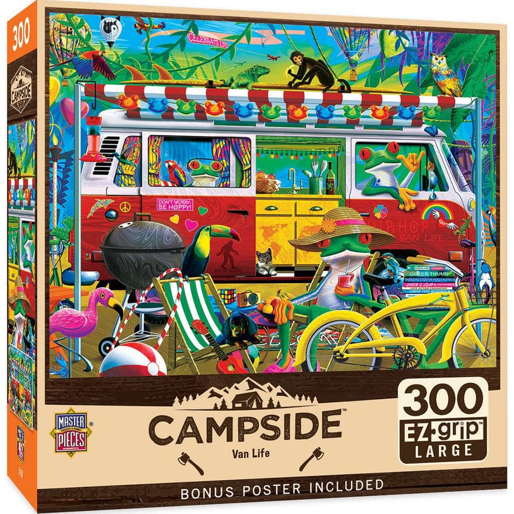 Campside - Van Life 300 Piece EZ Grip Jigsaw Puzzle (ONLINE ORDER ONLY)