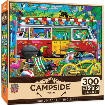 Campside - Van Life 300 Piece EZ Grip Jigsaw Puzzle (ONLINE ORDER ONLY)