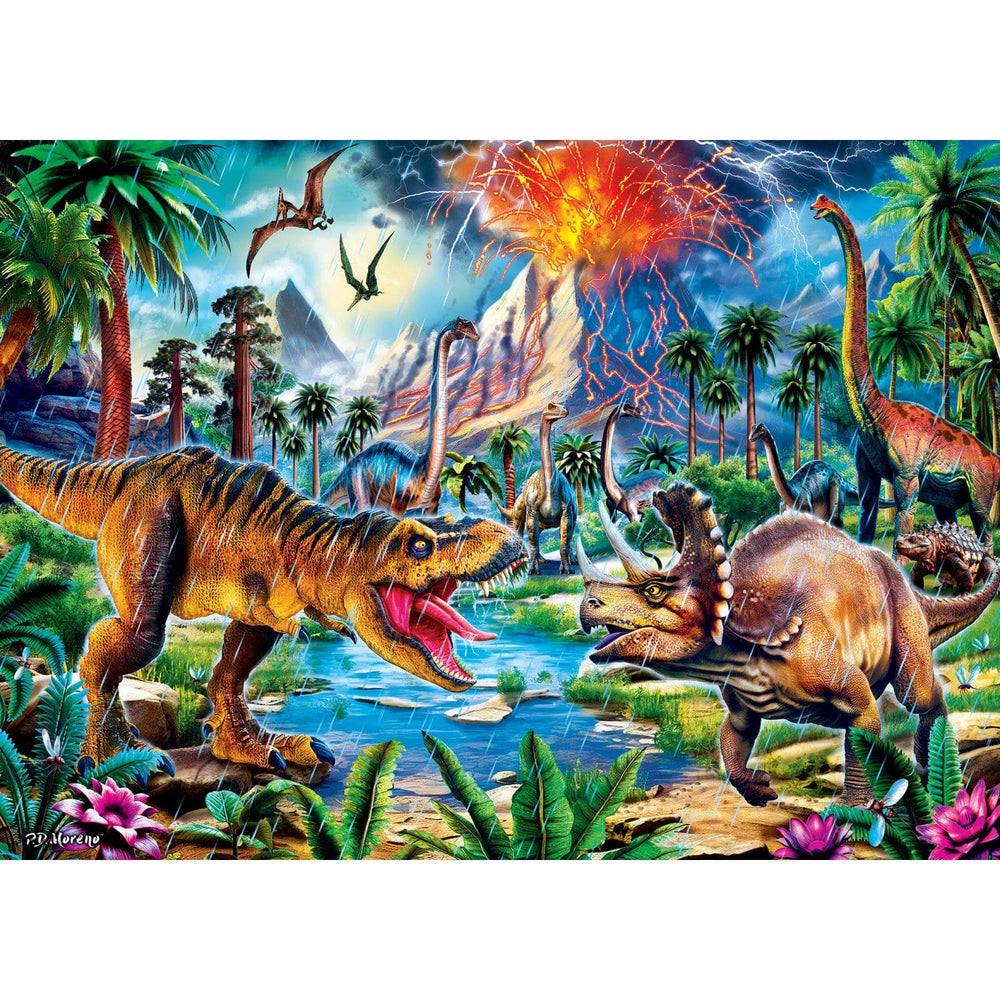 Glow in the Dark - Dinosaurs 1000 Piece Jigsaw Puzzle (ONLINE ORDER ONLY)