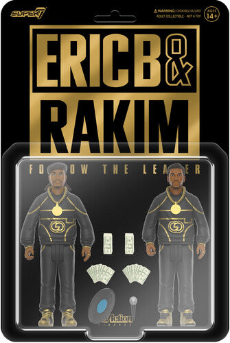 Super7 - Eric B. & Rakim - ReAction Figures Wv2 - Eric B. & Rakim (Follow The Leader) (Collectible, Action Figure) [Action Figure] (ONLINE ORDER ONLY)