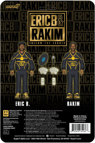 Super7 - Eric B. & Rakim - ReAction Figures Wv2 - Eric B. & Rakim (Follow The Leader) (Collectible, Action Figure) [Action Figure] (ONLINE ORDER ONLY)