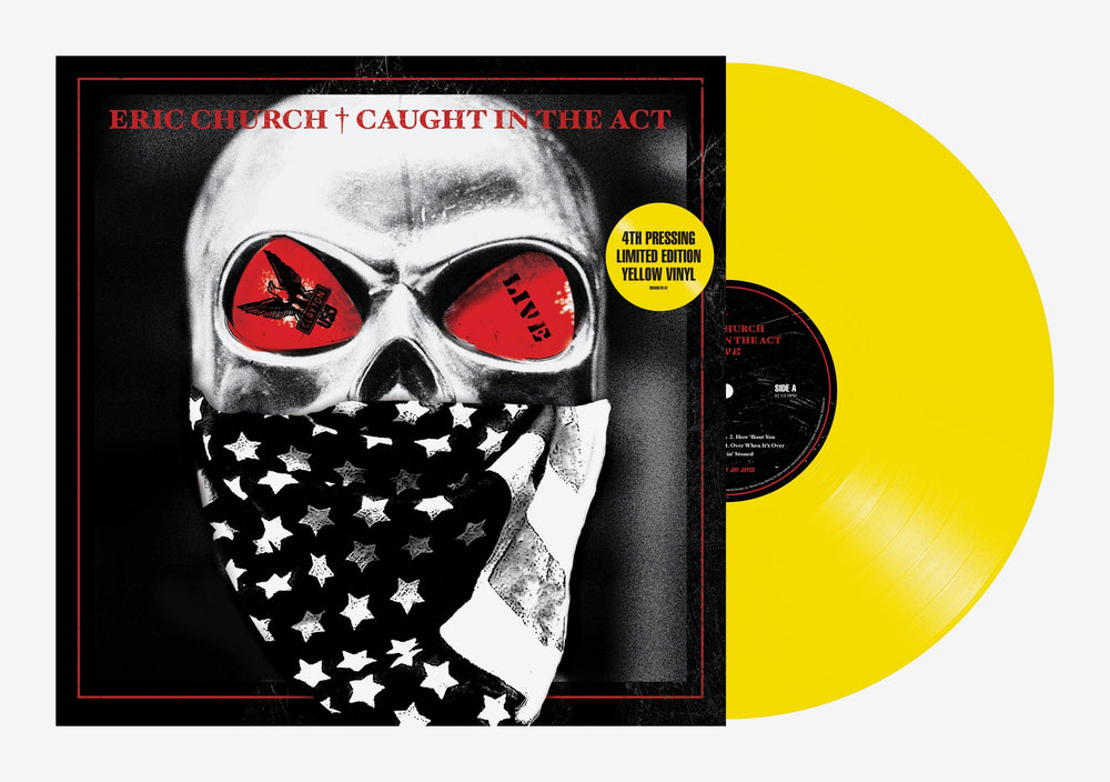 Eric Church - Caught In The Act: Live [Yellow 2 LP] [Vinyl] (ONLINE ORDER ONLY)