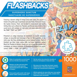 Flashbacks - Superhero Sanctum 1000 Piece Jigsaw Puzzle