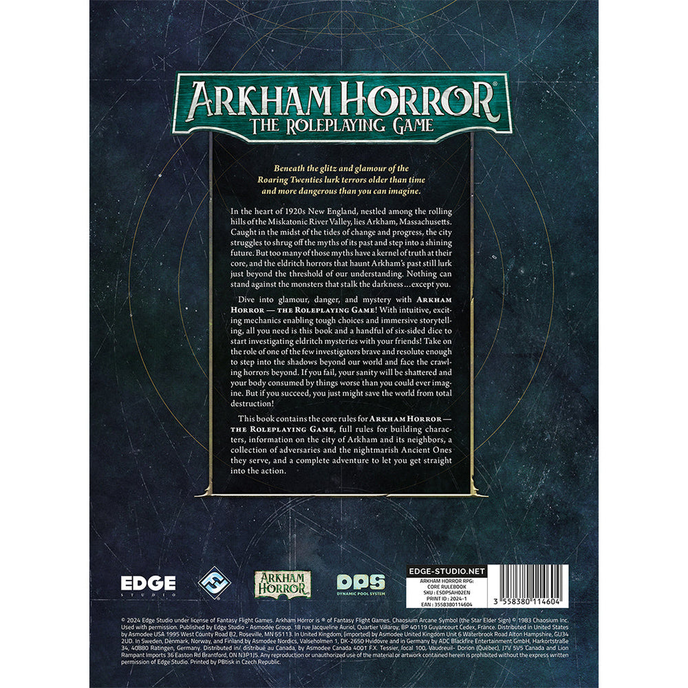 Arkham Horror RPG Corebook (ONLINE ORDER ONLY)