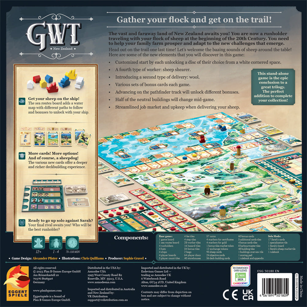 Great Western Trail: New Zealand (ONLINE ORDER ONLY)
