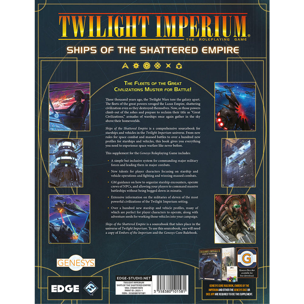 Genesys: Ships of the Shattered Empire (ONLINE ORDER ONLY)