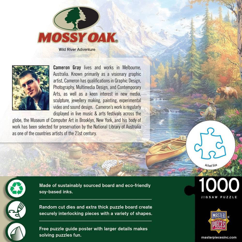 Mossy Oak - Wild River Adventure 1000 Piece Jigsaw Puzzle (ONLINE ORDER ONLY)