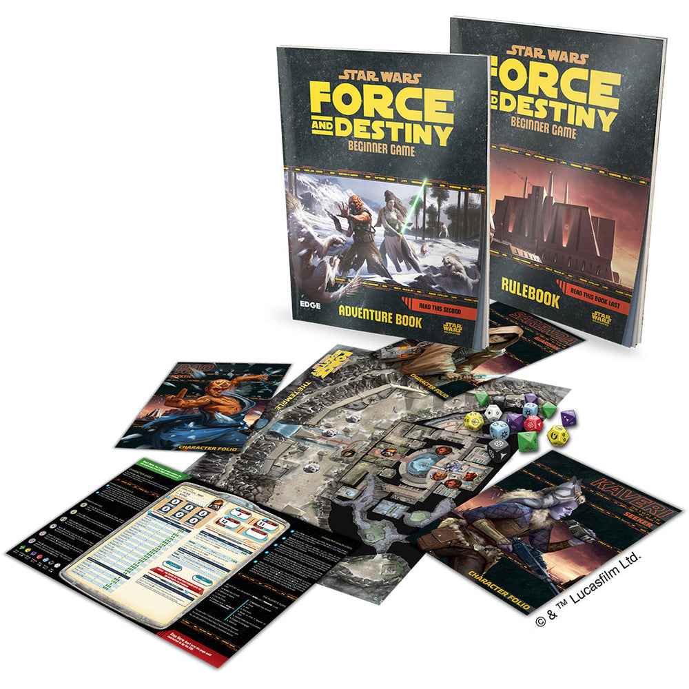 Star Wars: Force and Destiny - Beginner Game (ONLINE ORDER ONLY)
