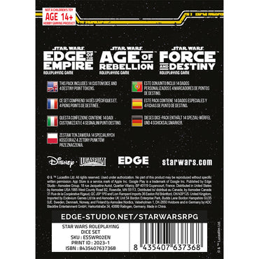 Star Wars Roleplaying Dice (ONLINE ORDER ONLY)