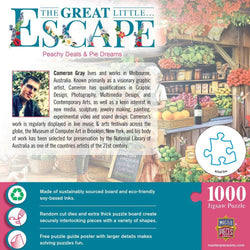 The Great Little Escape - Peachy Deals & Pie Dreams 1000 Piece Jigsaw Puzzle