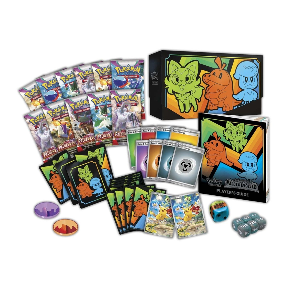 Pokemon Trading Card Game: Scarlet & Violet - Paldea Evolved Elite Trainer Box (ONLINE ORDER ONLY)