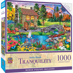 Tranquility - Stoney Brook Cottage 1000 Piece Jigsaw Puzzle (ONLINE ORDER ONLY)