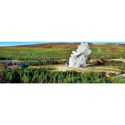 Yellowstone Old Faithful 1000 Piece Panoramic Jigsaw Puzzle (ONLINE ORDER ONLY)