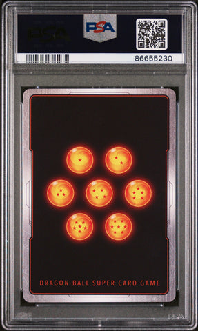 2022 DRAGON BALL SUPER MYTHIC BOOSTER SS4 S.GOKU/BYD.LMTS. #P-262 - PSA 8 (Online Order Only)
