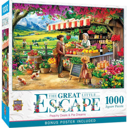 The Great Little Escape - Peachy Deals & Pie Dreams 1000 Piece Jigsaw Puzzle