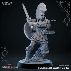 Eulyssian Warrior: Sculpt 1 (Ancient Greek Solder) (Online Only)