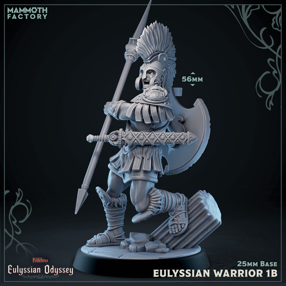 Eulyssian Warrior: Sculpt 1 (Ancient Greek Solder) (Online Only)