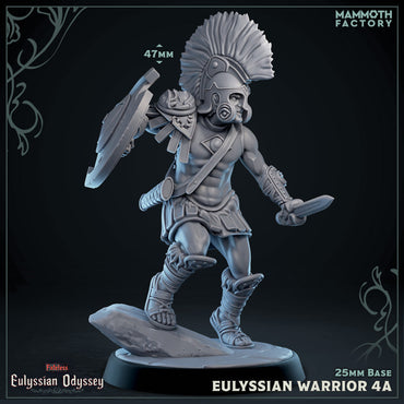 Eulyssian Warrior: Sculpt 4 (Ancient Greek Solder) (Online Only)
