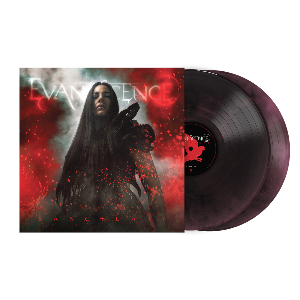 Evanescence - Sanctuary (Indie Exclusive) [Deep Purple & Black Marble] [2LP] [Vinyl] (ONLINE ORDER ONLY)