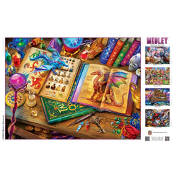 Medley - Mystica Draconum 300 Piece EZ Grip Jigsaw Puzzle (ONLINE ORDER ONLY)