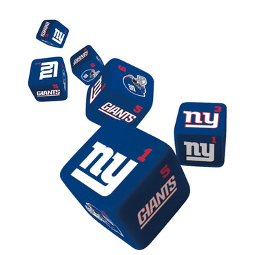 New York Giants Dice Set - 19mm (ONLINE ORDER ONLY)
