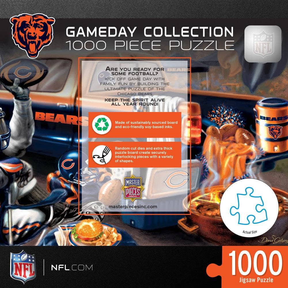 Chicago Bears - Gameday 1000 Piece Jigsaw Puzzle (ONLINE ORDER ONLY)