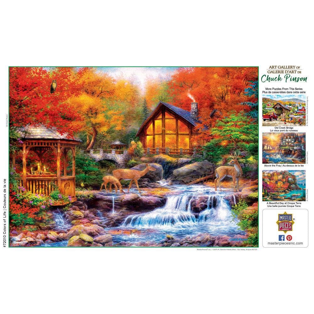 Art Gallery - Colors of Life 1000 Piece Jigsaw Puzzle (ONLINE ORDER ONLY)