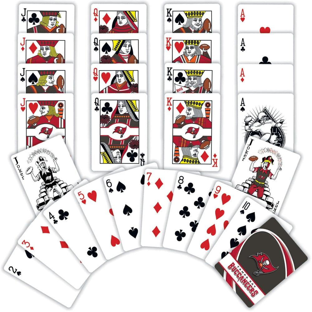 Tampa Bay Buccaneers Playing Cards - 54 Card Deck (ONLINE ORDER ONLY)