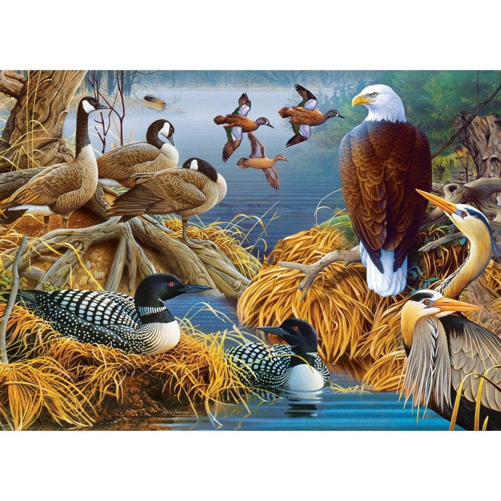 Audubon - Lake Life 1000 Piece Jigsaw Puzzle (ONLINE ORDER ONLY)