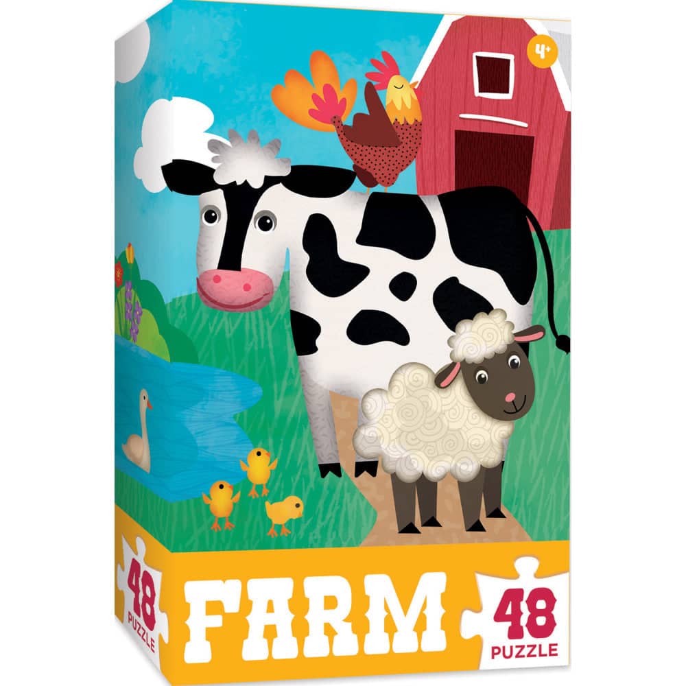 Space Savers - Farm 48 Piece Value Puzzle (ONLINE ORDER ONLY)