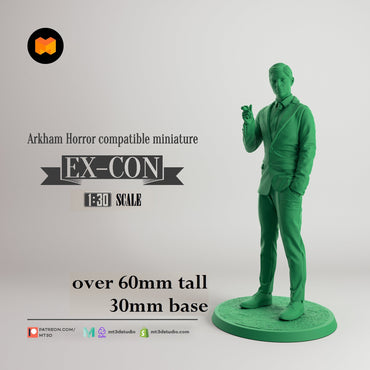 Arkham Compatible Investigator: The Ex-Con (Skids O'Toole) (Online Order Only)
