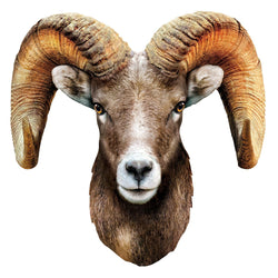 Rocky Mountain Bighorn Sheep 100 Piece Shaped Jigsaw Puzzle (ONLINE ORDER ONLY)