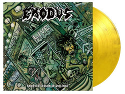 Exodus - Another Lesson In Violence (Limited Edition, 180 Gram Vinyl, Colored Vinyl, Yellow & Black Marble) [Import] (2 Lp's) [Vinyl] (ONLINE ORDER ONLY)