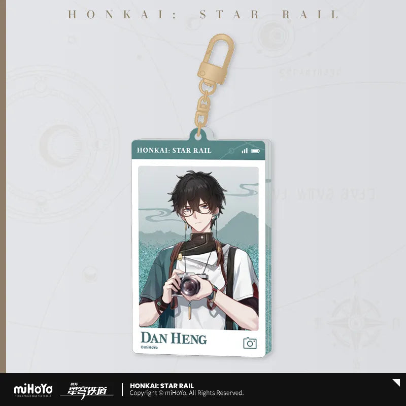 Express Travel Series Acrylic Quicksand Keychain (ONLINE ORDER ONLY)