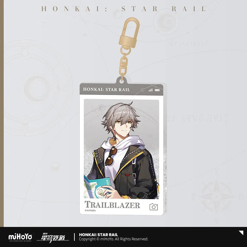 Express Travel Series Acrylic Quicksand Keychain (ONLINE ORDER ONLY)