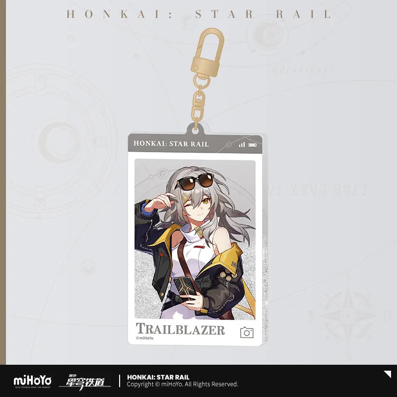 Express Travel Series Acrylic Quicksand Keychain (ONLINE ORDER ONLY)