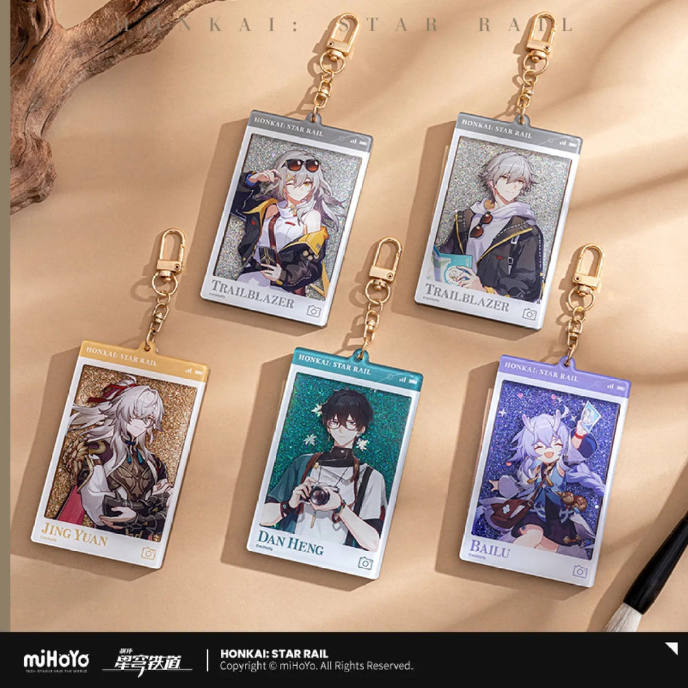 Express Travel Series Acrylic Quicksand Keychain (ONLINE ORDER ONLY)