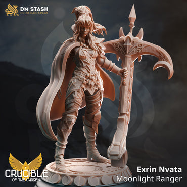 Exrin Nvata, Moonlight Ranger (Female Elf Ranger) (Online Order Only)